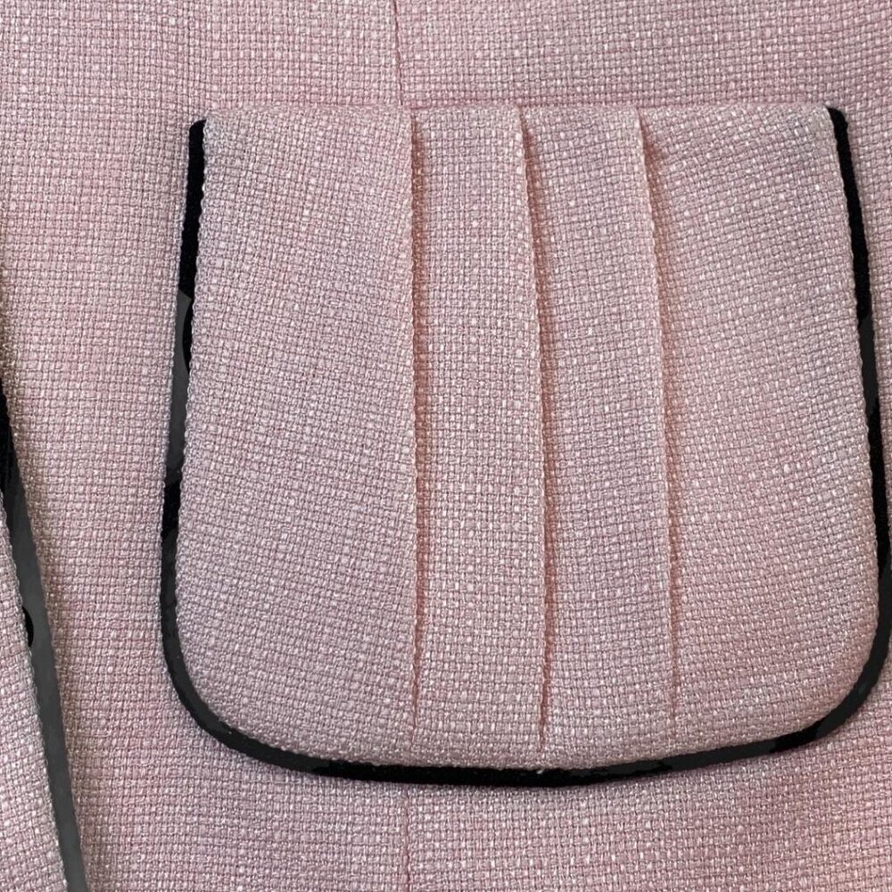 Tahari Arthur S. Levine 12P Pink Two-Piece Jacket & Sleeveless Top Womens Petite - Picture 2 of 14